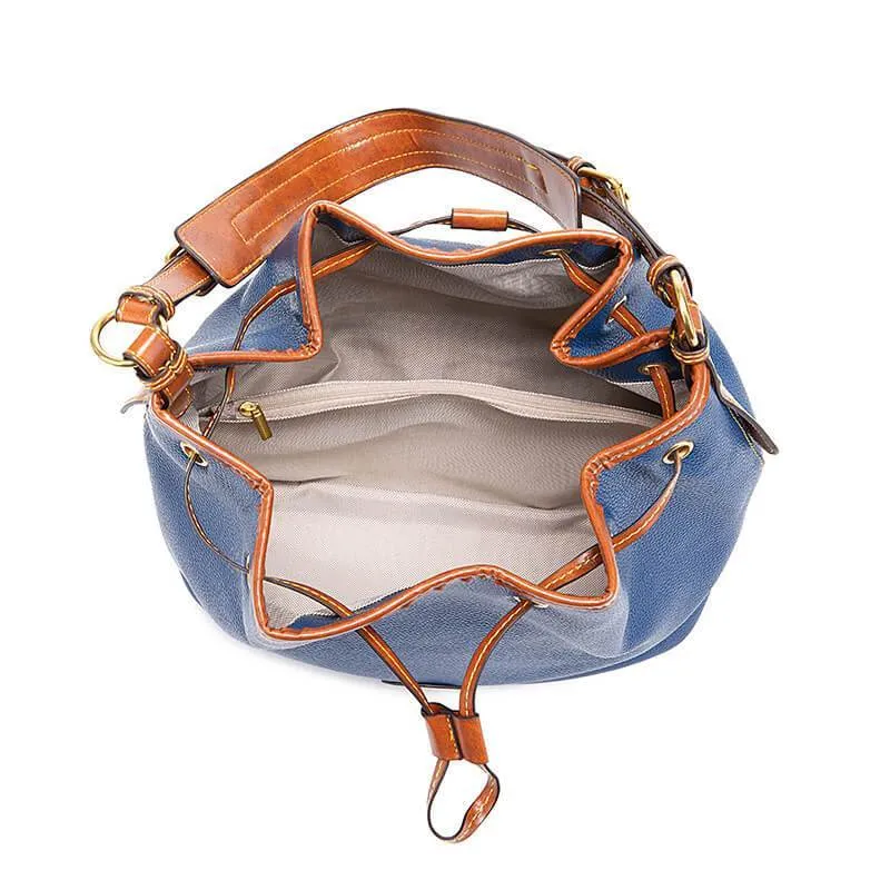 Women's Retro Lychee Grain Handbags