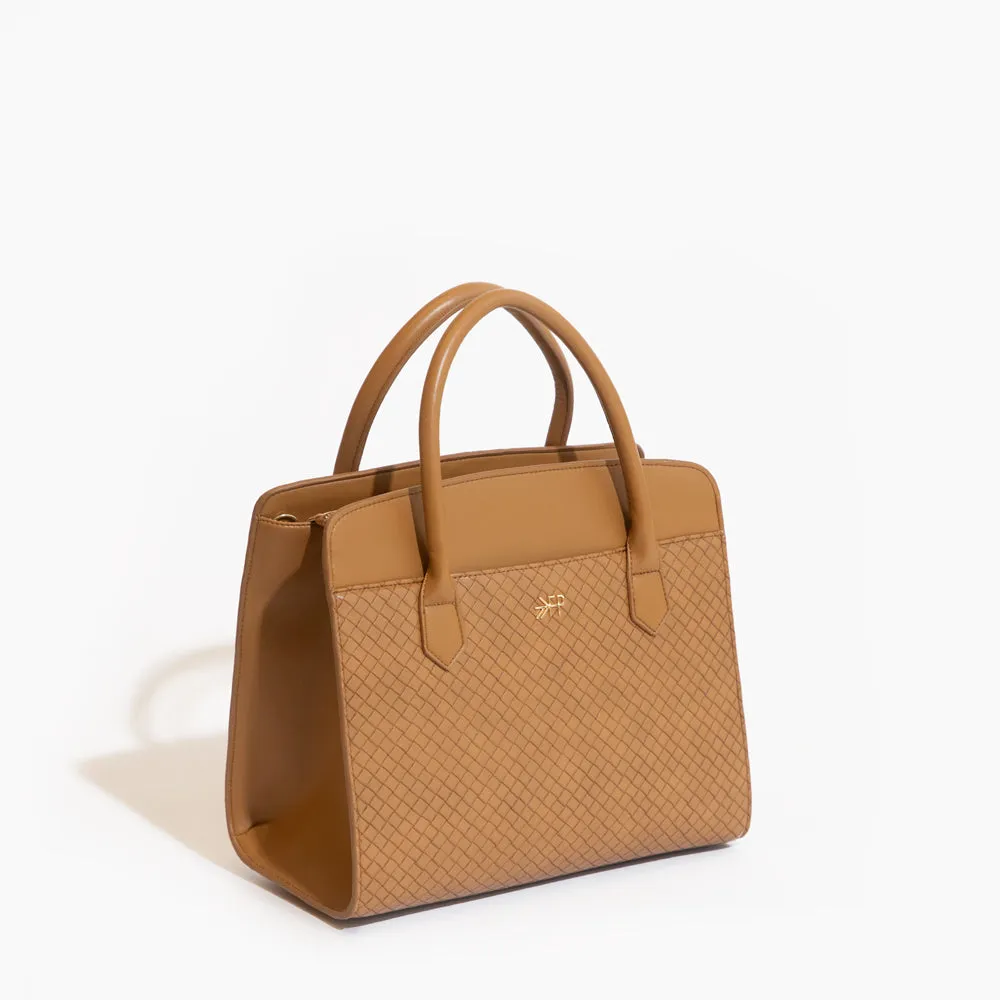 Woven Windsor Satchel