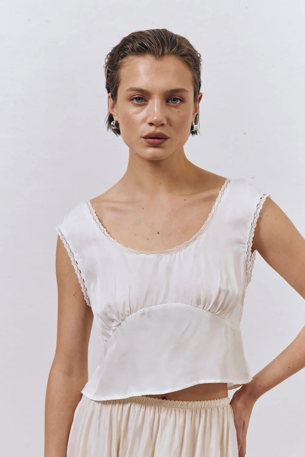 Zadie Top White